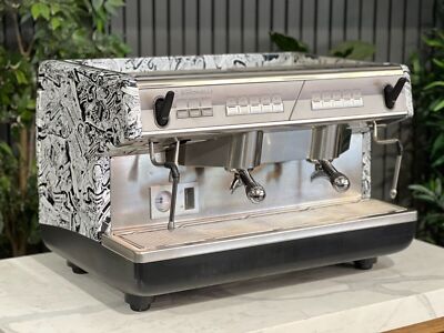 NUOVA SIMONELLI APPIA II 2 GROUP ESPRESSO COFFEE MACHINE BLACK