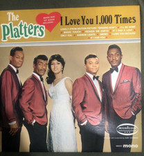 The Platters : I Love You a 1000 Times Soul/R B Vinyl record MM2091