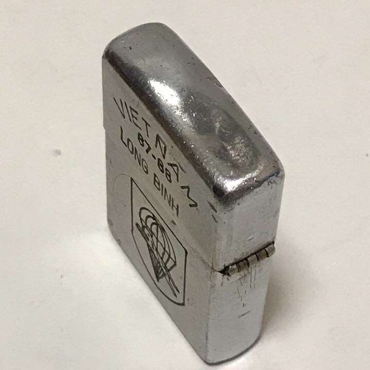 Used ZIPPO brand Vietnam Lighter frog Accessories Vintage
