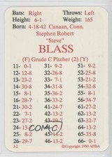 1990 APBA Baseball 1969 Season Steve Blass 0q3