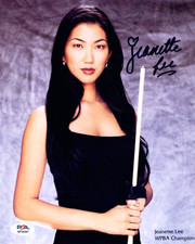 Jeanette Lee The Black Widow Signed Autographed 8x10 Photo w/ PSA COA