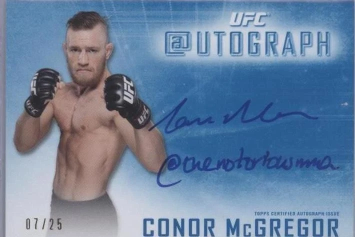 2015 Topps UFC Chronicles - Conor McGregor #CA-CMC for sale | eBay