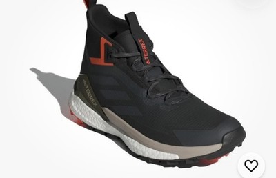 Terrex Free Hiker Adidas 2.0 GORE TEX 'Carbon Grey Orange' - IH0669