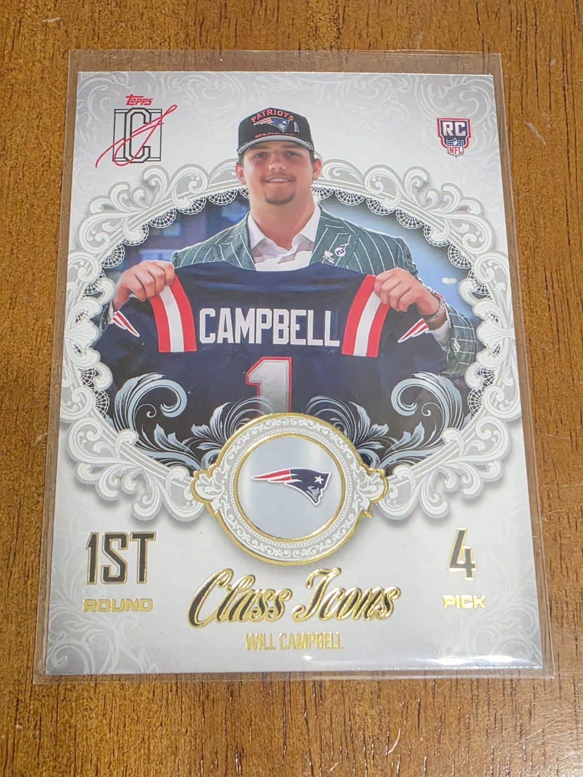 2025 Topps Signature Class - Class Icons Will Campbell #CI-17 (RC)