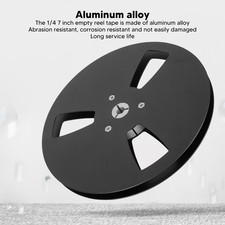 1/4 7 Inch Empty Tape Reel 3 Holes Wind Resistance Holes Open Reel Sound Takeup