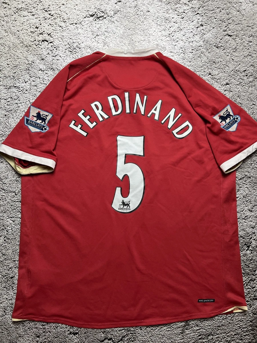 マンチェスターユナイテッド リオファーディナンド ユニフォーム Rio Ferdinand International Club Soccer Fan Apparel and Souvenirs