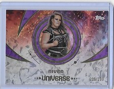 PIPER NIVEN 2025 WWE Topps Universe Purple Glass 96/399 #105 Smackdown