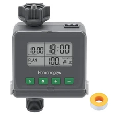 Hose Water Timer, Digital Irrigation Sprinkler Timer with Rain Delay/Manual W...