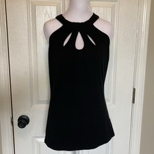 BLENCOT Women's Summer Sleeveless Halter Sexy Cut Out Keyhole Back Tank Tops