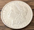 1888  USA, Morgan Dollar