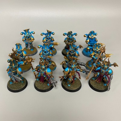 12 Thousand Sons TZEENTCH Chaos Space Marines Warhammer 40K Figuren Trupp