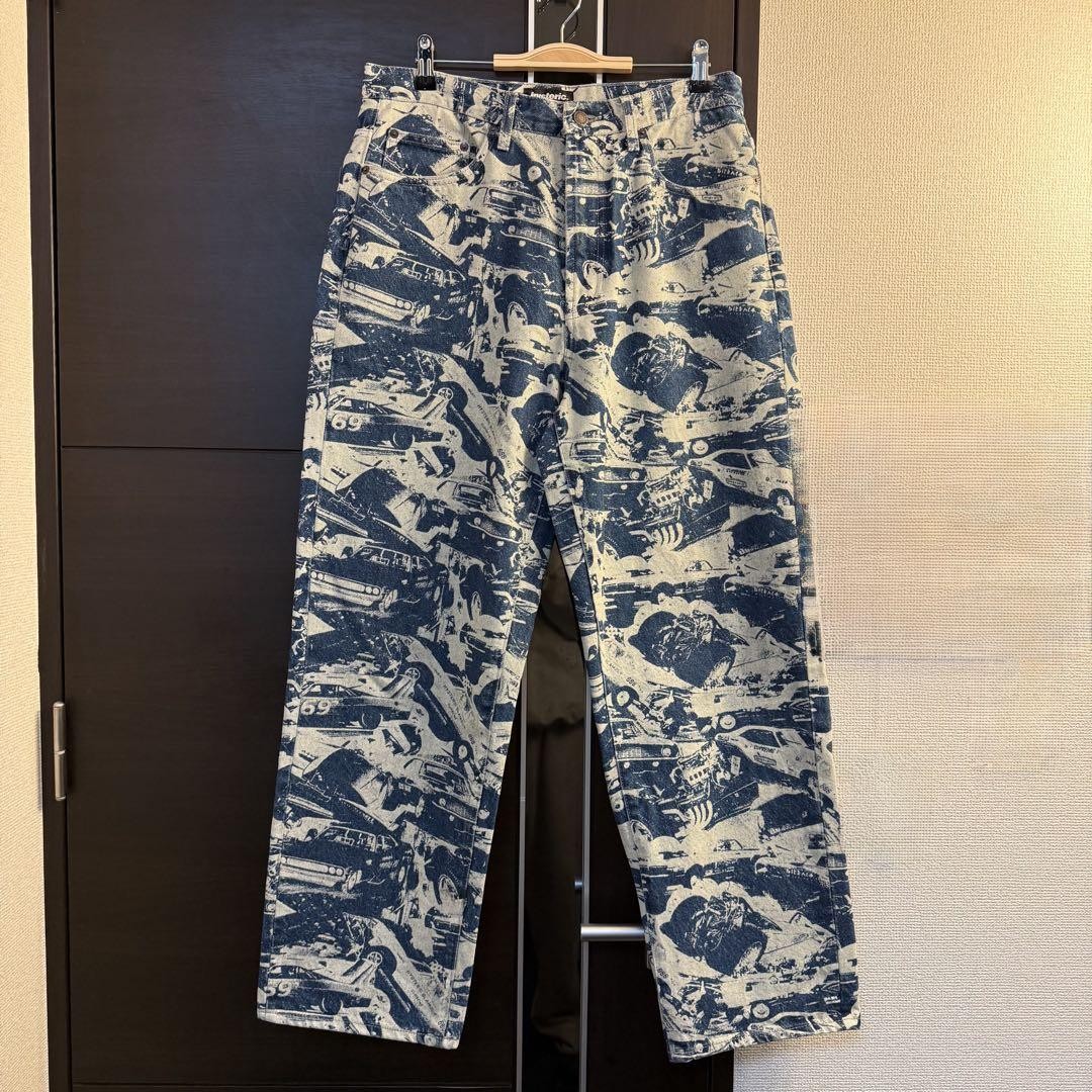 パンツ Supreme HYSTERIC GLAMOUR Cars Baggy Jean Supreme HYSTERIC GLAMOUR Cars Baggy Jeans size 30 Blue for