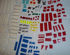 Lego Train and Oval Track Lot from 4561 Railway Express - Incomplete