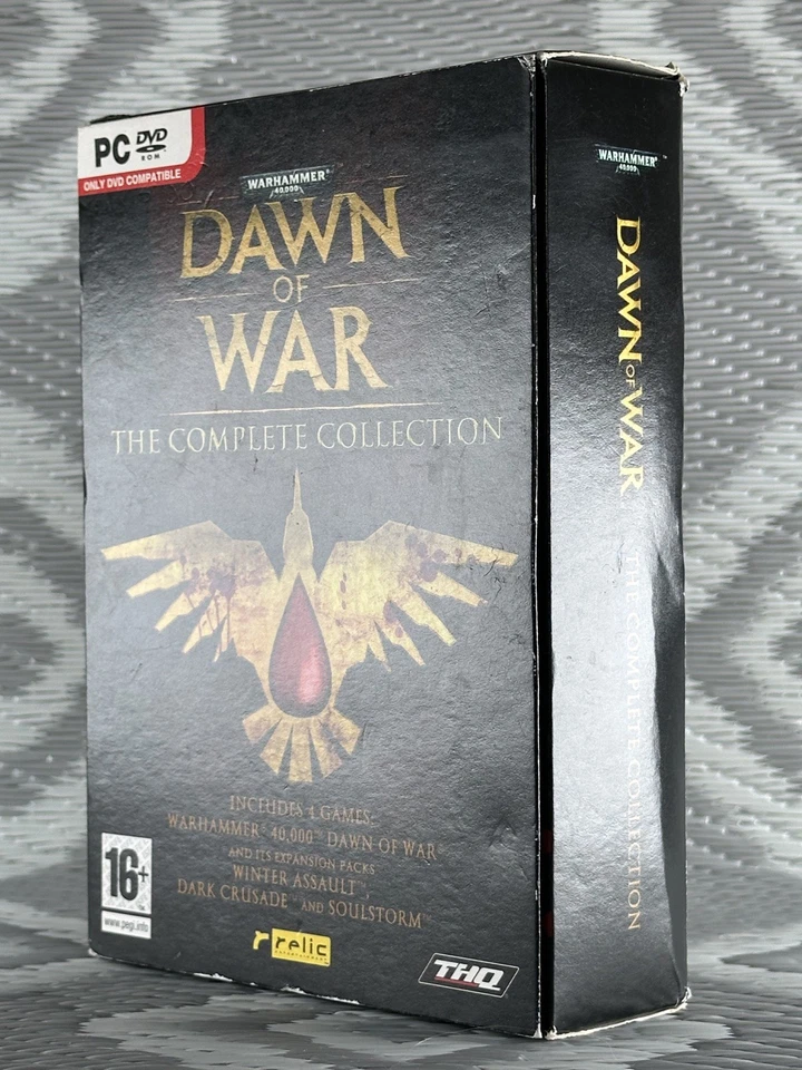 Warhammer 40k Dawn of War Complete Collection PC CDROM 4 Game discs Manuals NEW - Image 4 of 4
