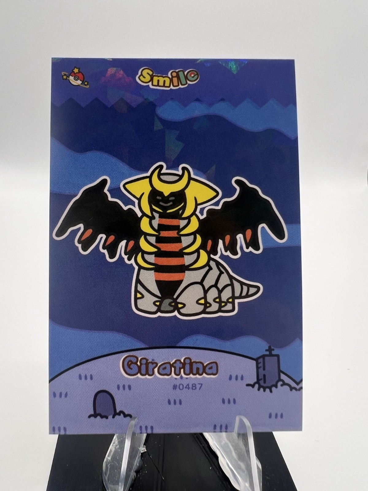 Giratina #487 - Cracked Ice Holo - Smile Card Database- Pokemon