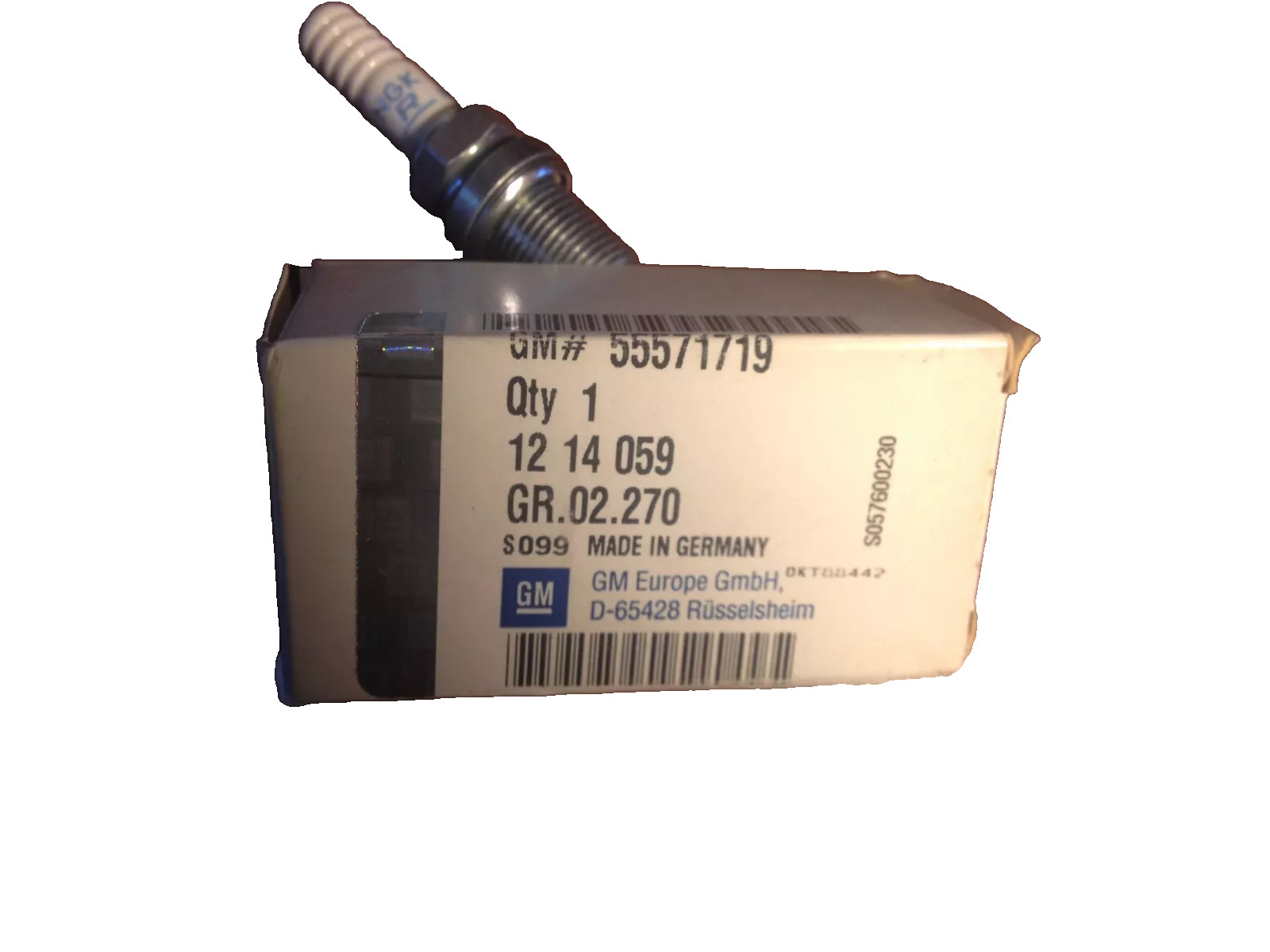 Original GM/OPEL 55571719 Spark Plug Astra J 1.6