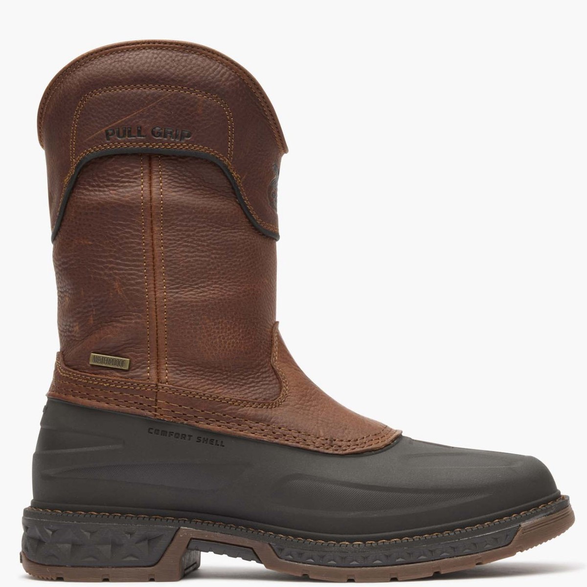 NEW GEORGIA BOOT men\'s carbo-tec lt steel toe waterproof pull on work boot - wid Georgia Boot Men main image 2