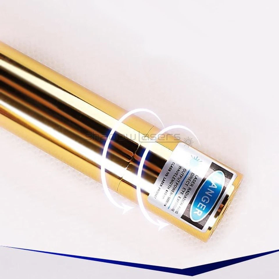 BX5-M 450nm Adjustable Focus Visible Blue Laser Pointer Pen Laser Beam Laser US - Image 4 of 4