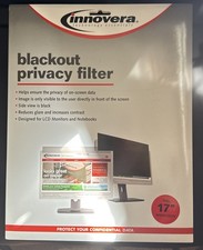 Innovera BLF170W Black-out Privacy Filter For 17" Widescreen Notebook/lcd