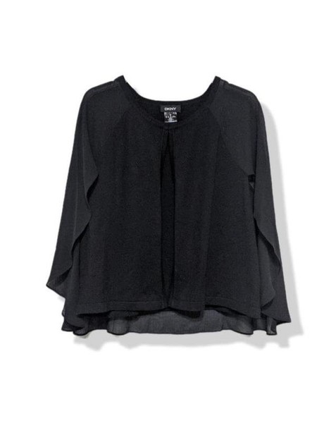 Women DKNY Shirt Black Viscose M