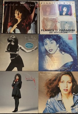 Jennifer Rush 5  LPs Plus 12  Maxi Vinyl Sammlung
