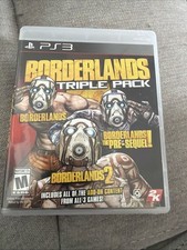 Borderlands Triple Pack (Sony PlayStation 3 PS3, 2015) 