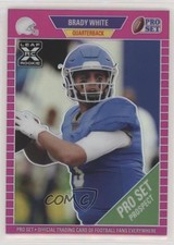2021 Leaf Pro Set Metal Pink Rainbow /35 Brady White #08 1b9b