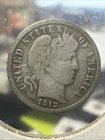 1912-D Barber Dime 90% Silver