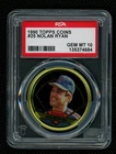 1990 Topps Coins #25 Nolan Ryan PSA 10 Gem Mint Texas Rangers