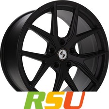 4x Etabeta Gri-N black matt 8.5x20" ET20.1 LK5 120 ML 72.6 Alufelgen 20 Zoll