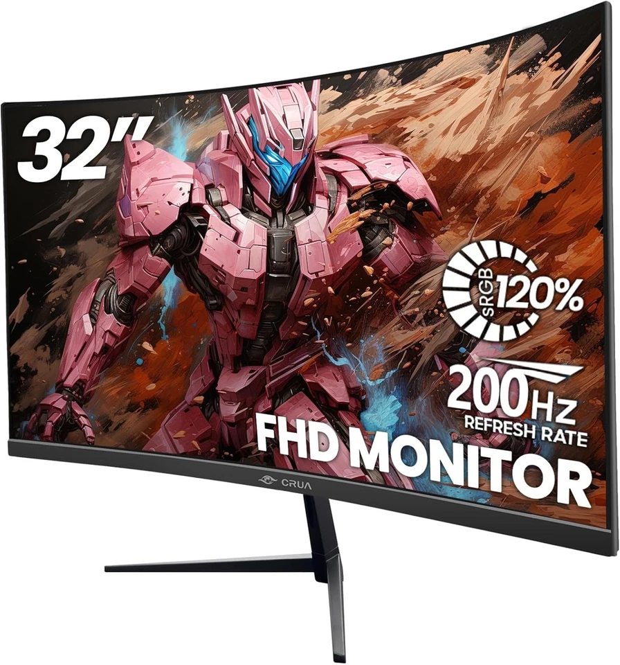 Immersive 32-Inch Curved Gaming Display - 165Hz, 120% sRGB, Matte Surface - Image 3 of 4