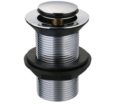 Embrass Peerless 1 1/4'' Easy Clean ungeschlitzt Clicker Waschbecken Ablauf Chrom 