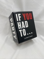 If You Had To Party Card Game - Adult Game - Drinking Game