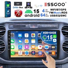 Für VW Tiguan 5N 2007-2016 Apple 4+64G Carplay Android 15 Autoradio GPS DAB+ RDS