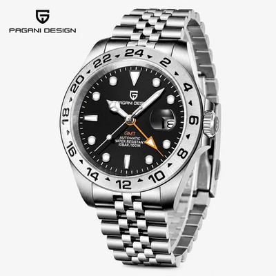 Explorer II Style Neu Herren Automatik Mechanische Uhr GMT Uhr 42mm V2