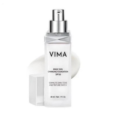 Vima Color Changing Foundation with Sunscreen - Fragrance-free - 1 fl.oz.