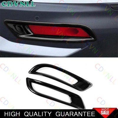 For Honda CR-V 21-2022 Bright Black Rear Fog light Decor Bumper Frame Cover Trim
