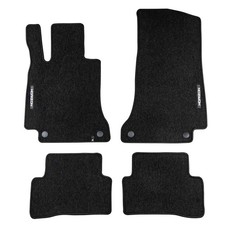 Frogum Fußmattensatz Autoteppich Textil für Mercedes-Benz C-Klasse W205 S205