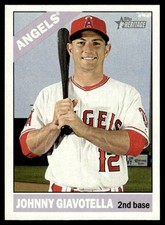 Johnny Giavotella 2015 Topps Heritage #624 Los Angeles Angels 26111 Baseball