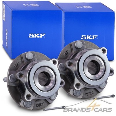 SKF 2x RADLAGER VORNE FÜR NISSAN JUKE LEAF PULSAR QASHQAI X-TRAIL RENAULT KOLEOS