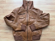 Stradivarius Lederjacke Echtleder Gr.S Neu