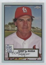 2021 Topps Chrome Platinum Anniversary Refractor Tony LaRussa La Russa HOF 2k3