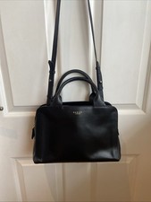 Radley London Black Leather Medium Shoulder Handbag