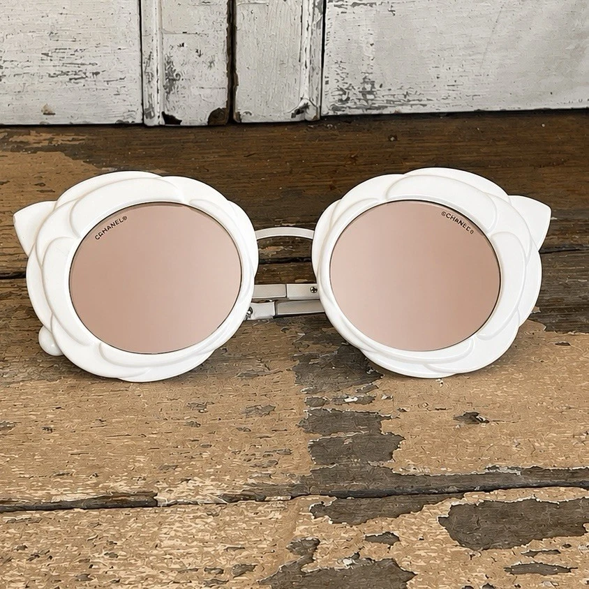 小物 CHANEL sunglasses Camellia White y2k chanel flower sunglasses products for sale | eBay