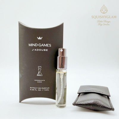 Mind Games J'Adoube Extrait de Parfum 7.5ml With Leather Bag New In Box Niche