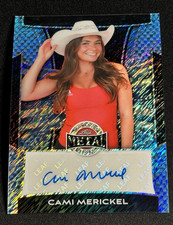 CAMI MERICKEL 2025 LEAF METAL WOMEN OF SPORT BLUE SHIMMER PRIZM 1/1 AUTO 🔥🔥