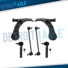 Front Lower Control Arms Tie Rods Sway Bars for 2009 - 2013 Corolla Matrix Vibe