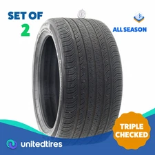 Set of (2) Used 315/35R21 Continental ProContact TX NO 111V - 7/32