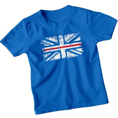 Abstrakte Grunge Bar Kinder T-Shirt Struktur Grafik Design