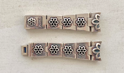 Good Art HLYWD ヴァセリン スクリュー キャップ ロゼット Good Art Hlywd Rosette Skinny Watch Band in Sterling Silver | eBay